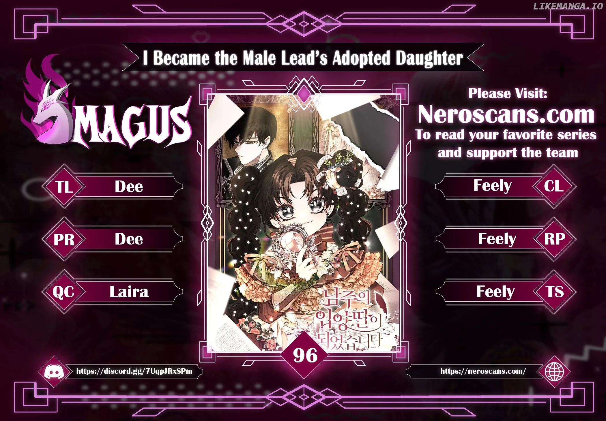 Read I Became the Male Lead’s Adopted Daughter Chapter 96 Online