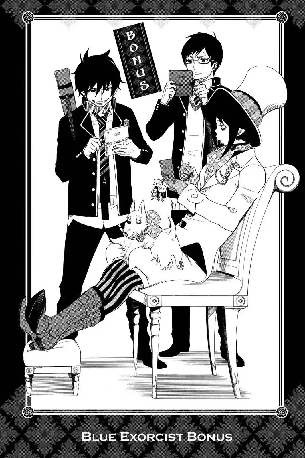 Read Ao no Exorcist Chapter 3.5 - Character Case Files, Illustrated Guide to Satan & Initial Setting Images Online