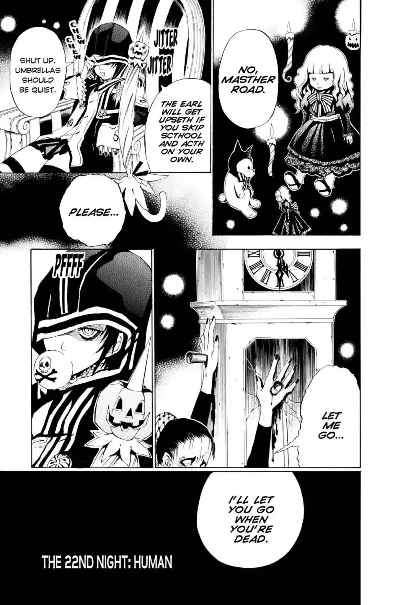 Read D.Gray-man Chapter 22 - Vol.3 The 22nd Night: Human Online