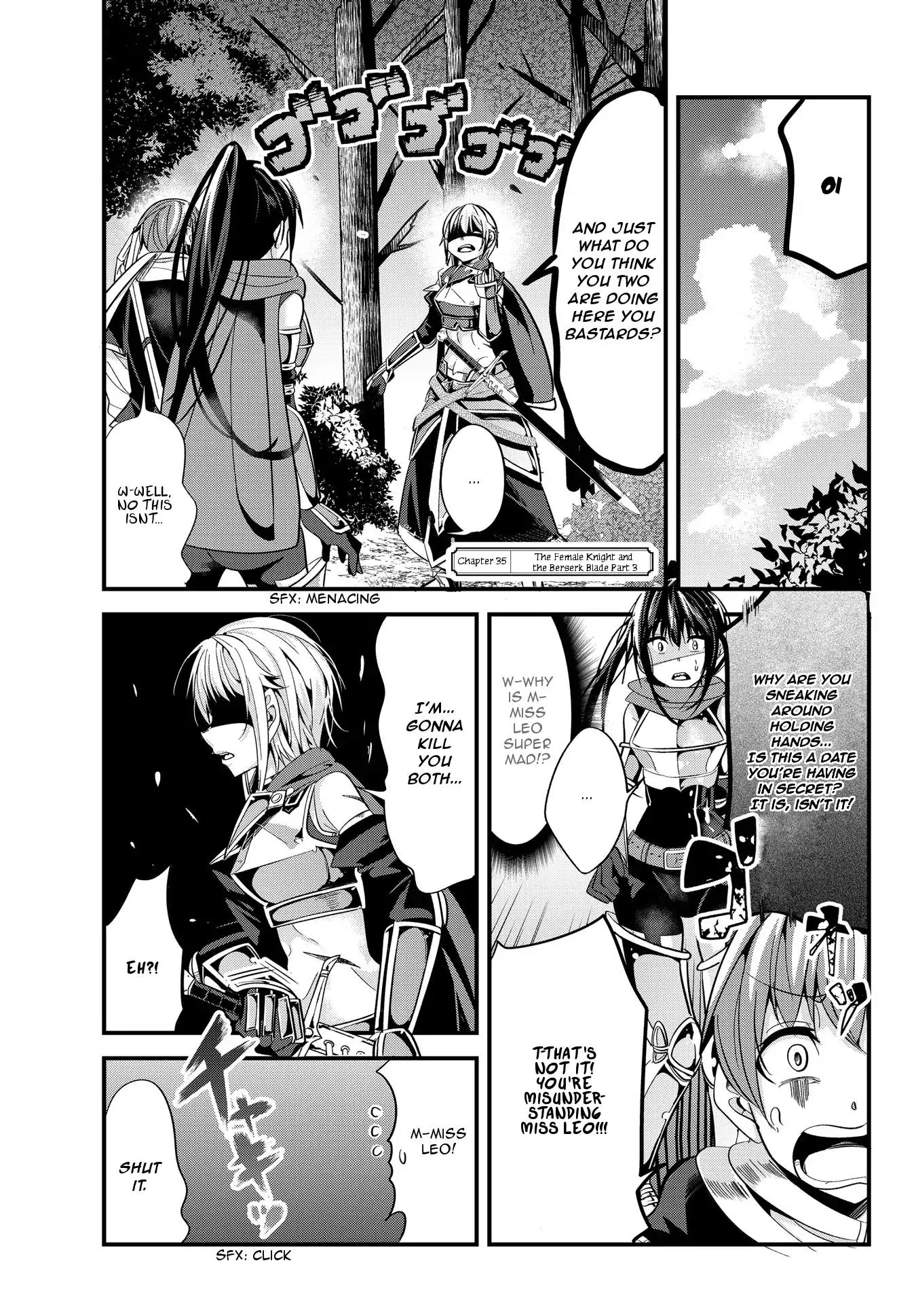 Read A Story About Treating a Female Knight Who Has Never Been Treated as a Woman as a Woman Chapter 35 - The Female Knight and the Berserk Blade Part 3 Online