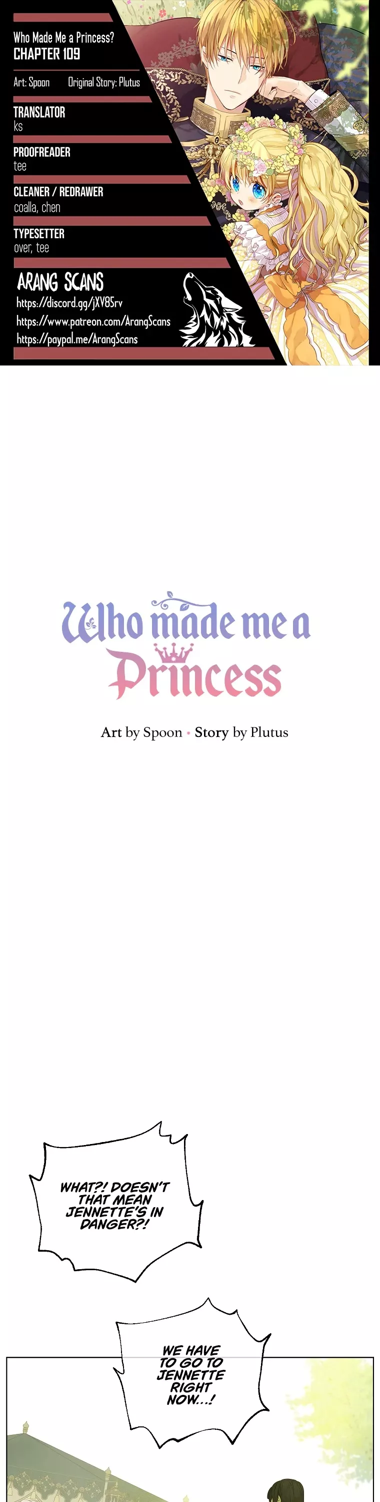 Read Who Made Me a Princess Chapter 109 Online