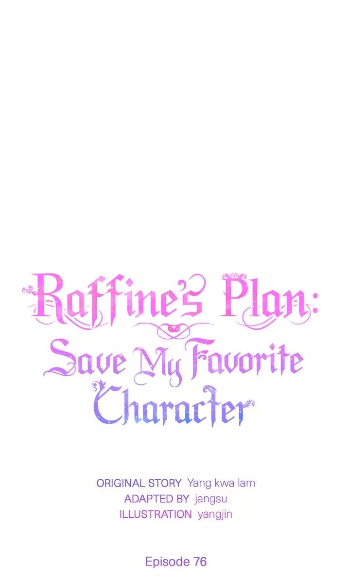 Read Raffine’s Plan: Save My Favorite Character Chapter 76 Online