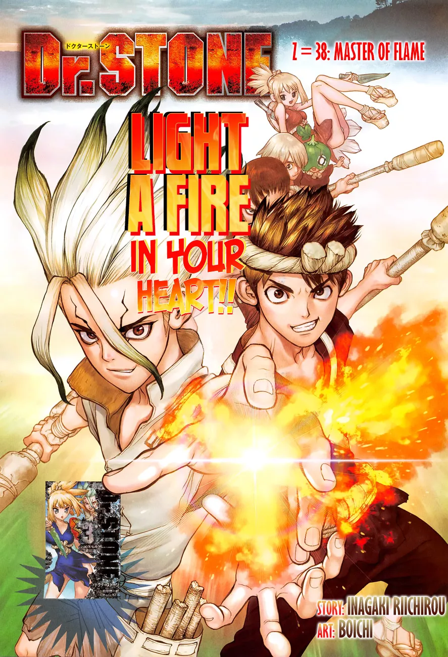 Read Dr. Stone Chapter 38 - Master of Flame Online