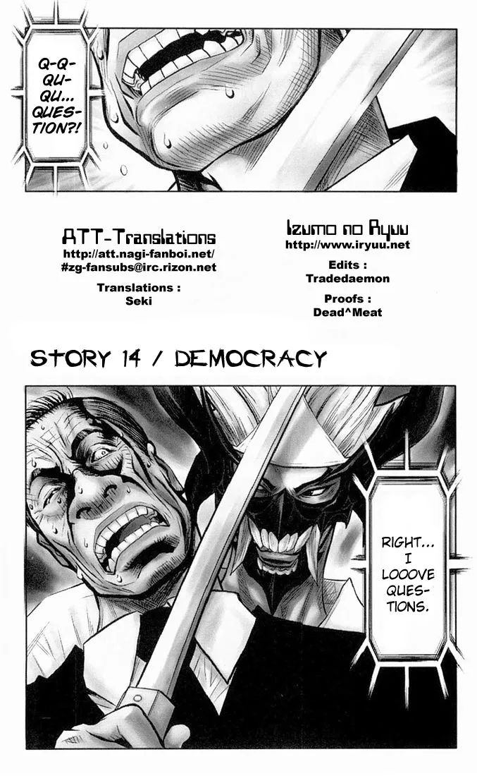 Read Akumetsu Chapter 14 - Democracy Online