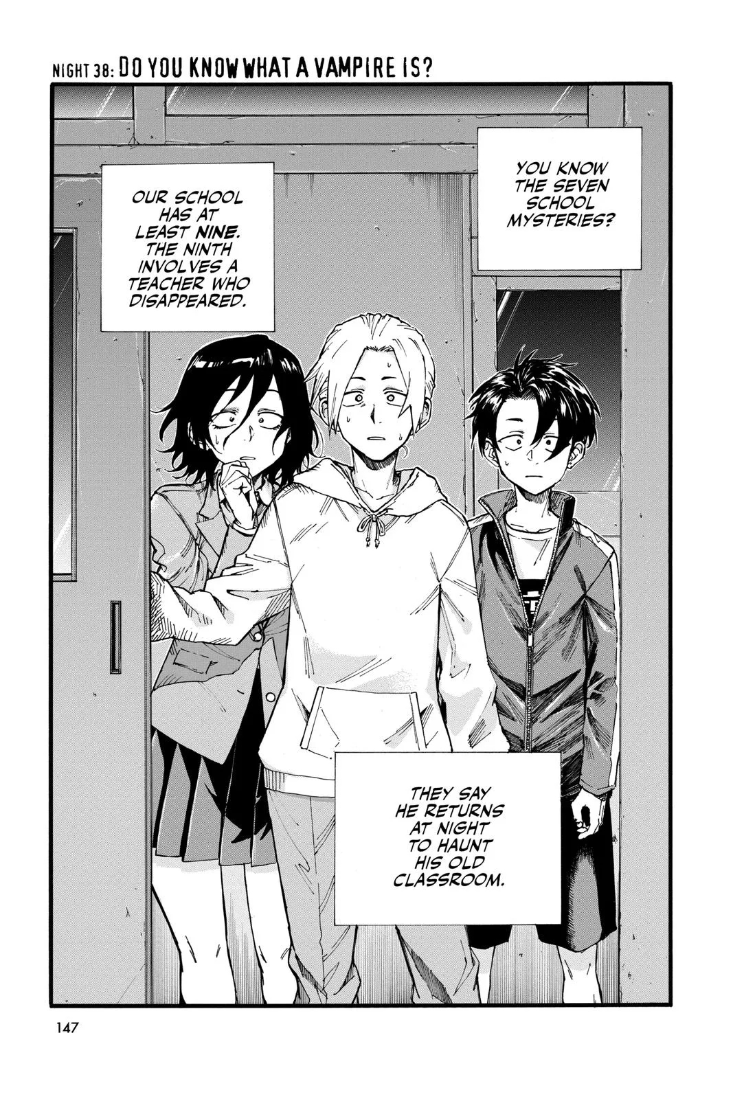 Read Yofukashi no Uta Chapter 38 Online