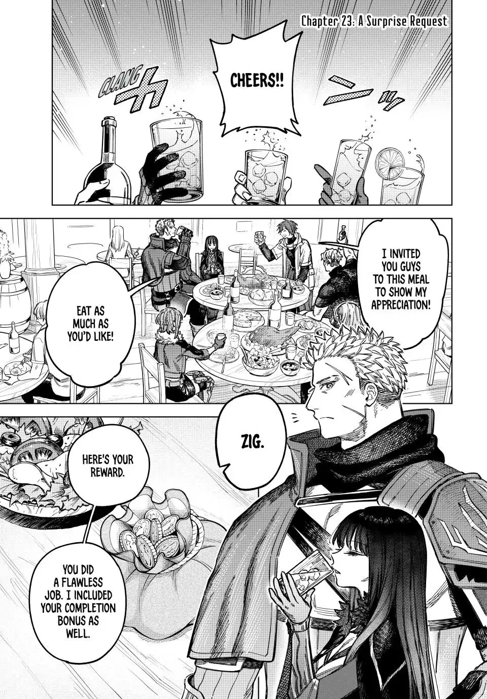 Read The Witch and the Mercenary Chapter 23.1 Online
