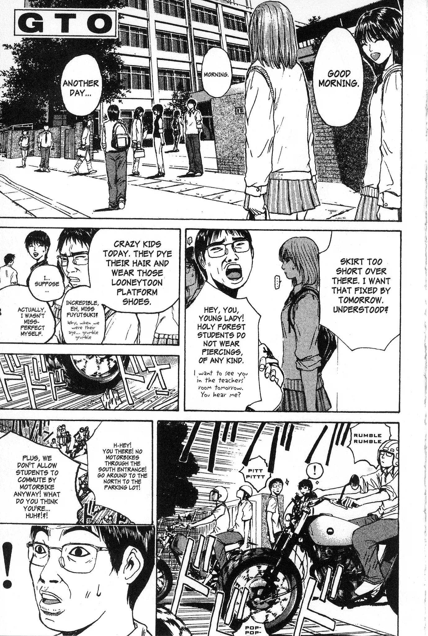 Read Great Teacher Onizuka Chapter 111 - When Delinquents Come a Calling Online