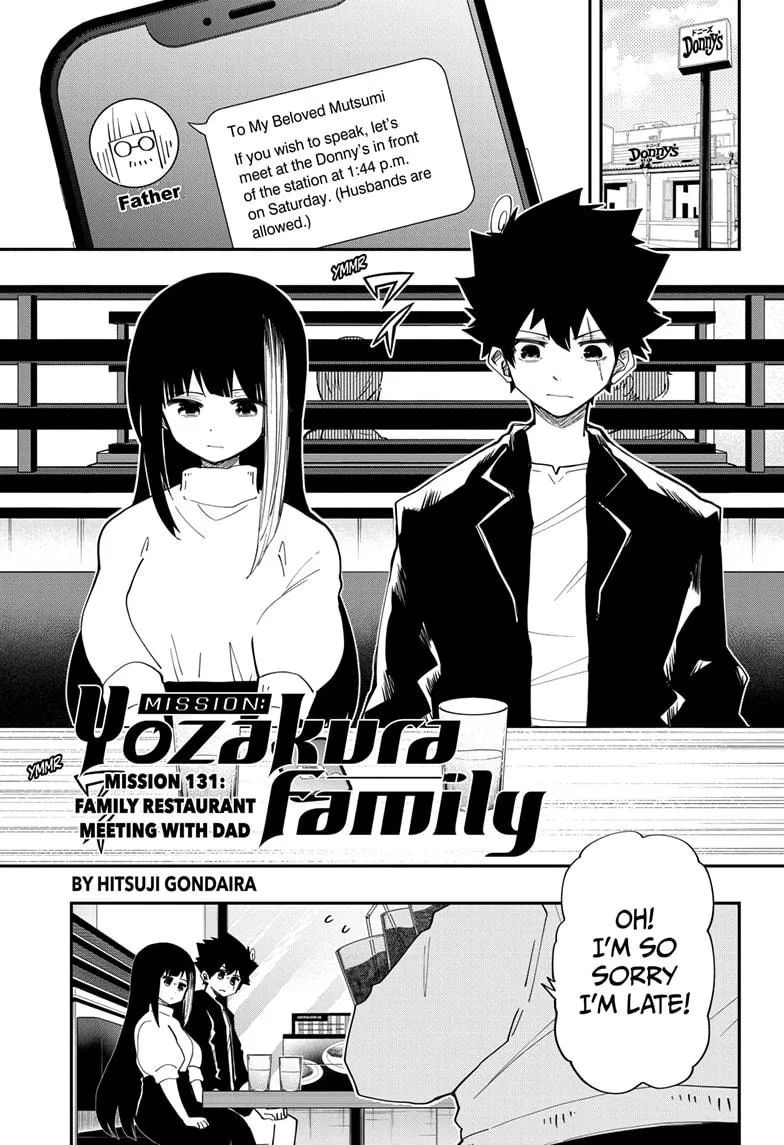 Read Mission: Yozakura Family Chapter 131 Online