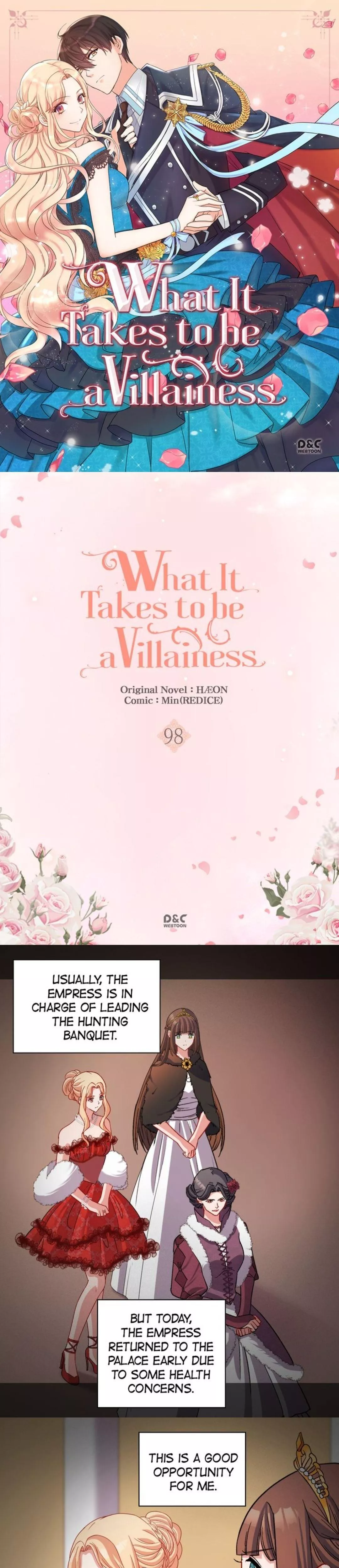 Read What It Takes to Be a Villainess Chapter 98 Online