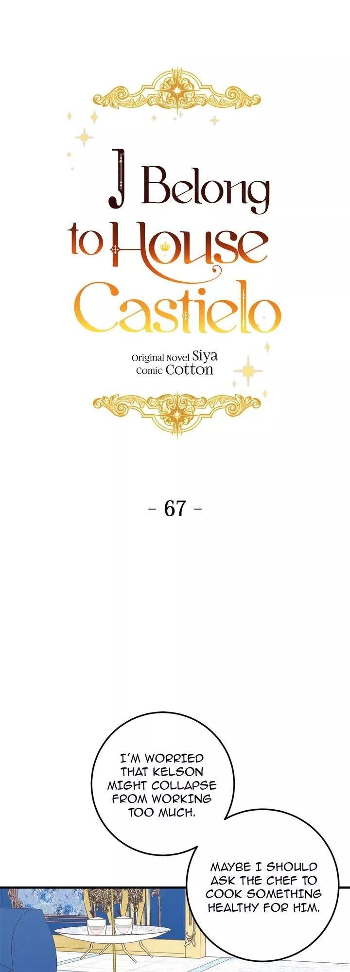 Read I Belong to House Castielo Chapter 67 Online