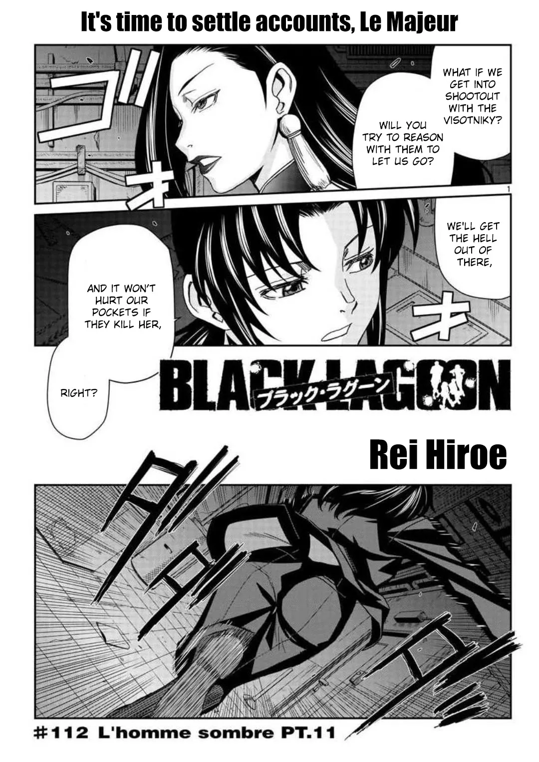 Read Black Lagoon Chapter 112 - L'homme sombre Pt.11 Online