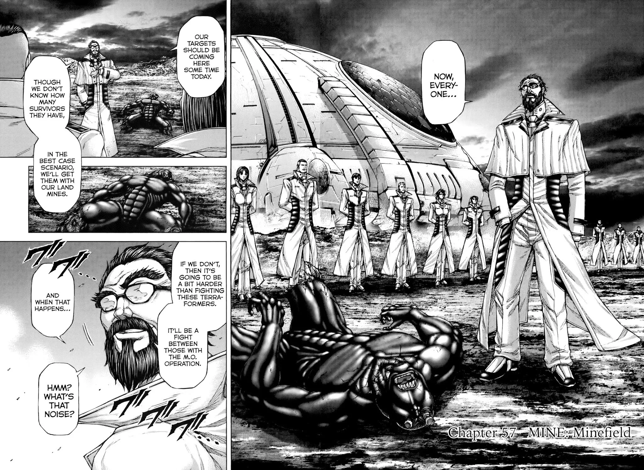 Read Terra Formars Chapter 57 - MINE Minefield Online