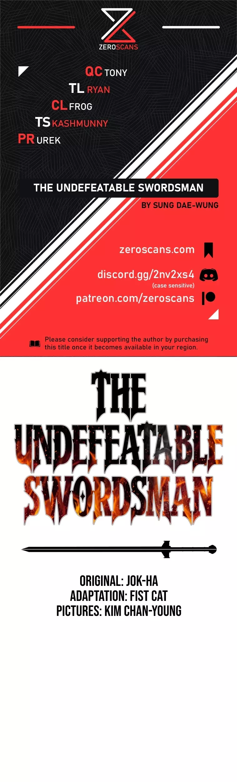 Read The Undefeatable Swordsman Chapter 103 Online