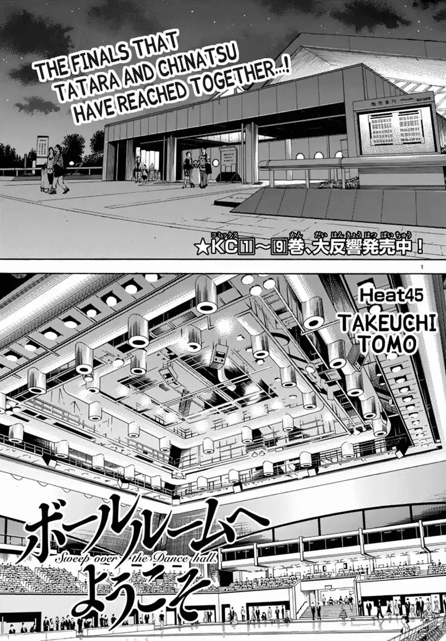 Read Ballroom e Youkoso Chapter 45 - Heat 45 - Takeuchi Tomo (Part 1) Online