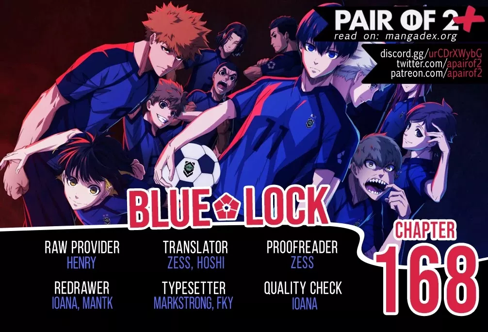 Read Blue Lock Chapter 168 - The Full Picture Online