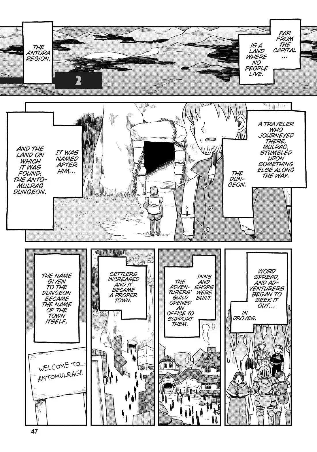 Read Dungeon no Naka no Hito Chapter 2 Online