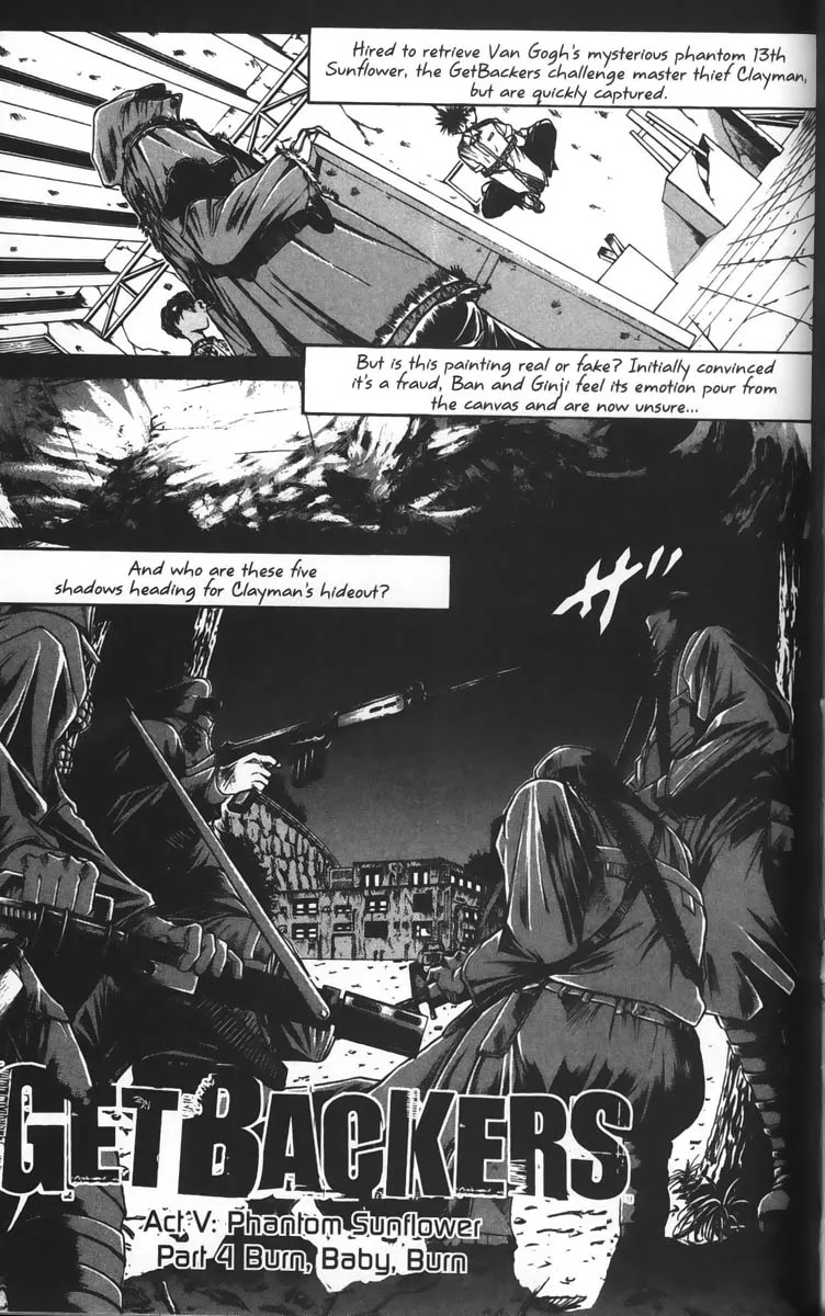 Read Get Backers Chapter 33 - Act V: Phanthom Sunflower (4): Burn, Baby, Burn Online