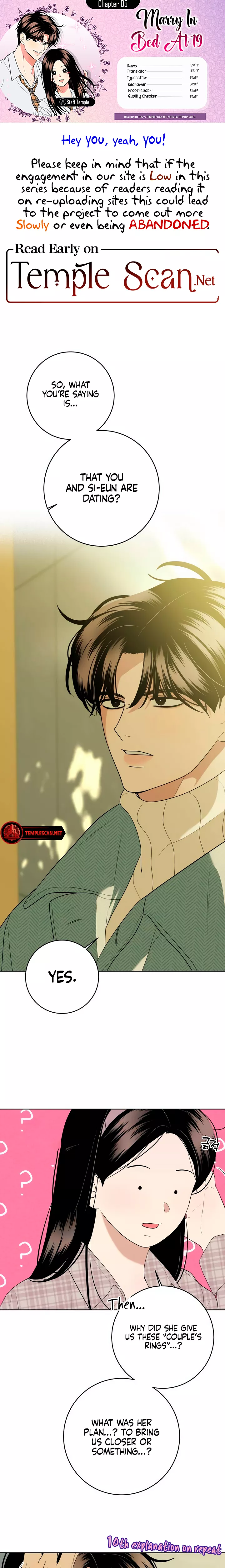 Read Marry In Bed at 19 Chapter 5 Online