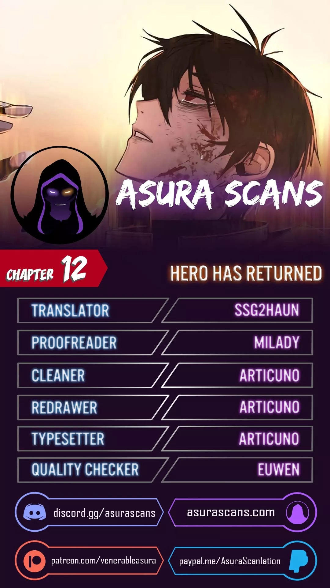 Read Hero Has Returned Chapter 12 Online