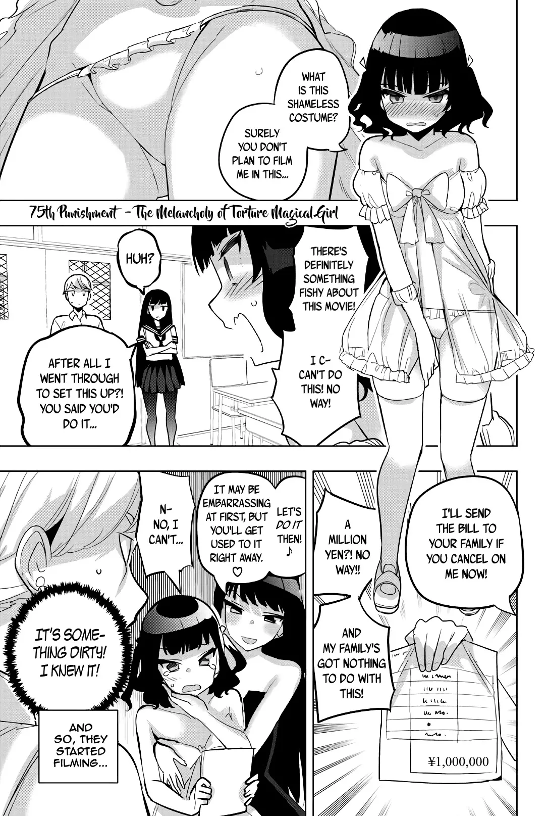 Read Houkago no Goumon Shoujo Chapter 75 - The Melancholy of Torture Magical Girl Online