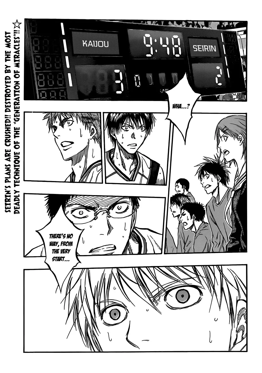 Read Kuroko no Basket Chapter 185 - I can't help but laugh. Online