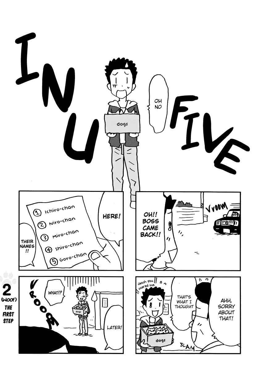 Read Inu-Five Chapter 2 - The First Step Online