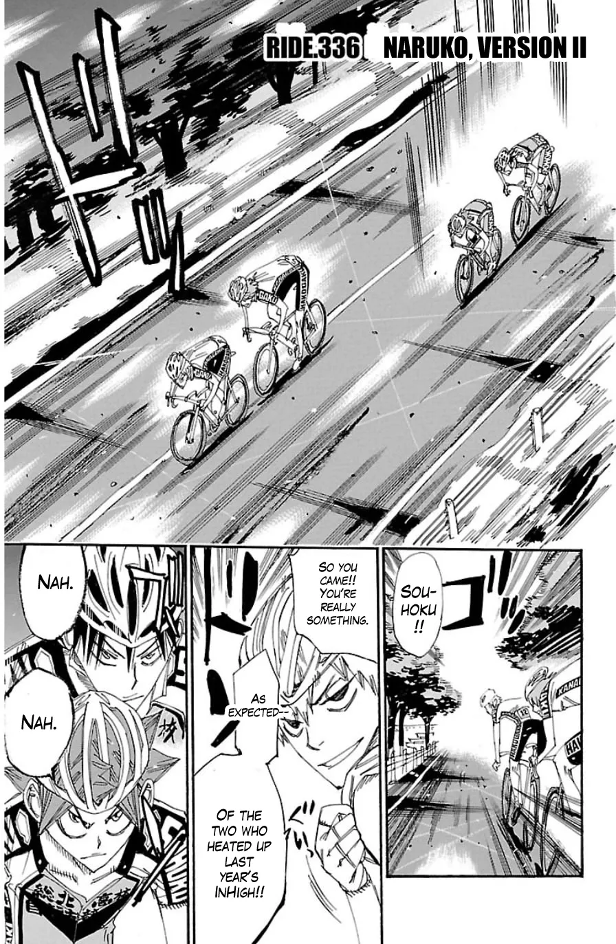 Read Yowamushi Pedal Chapter 336 - Naruko, version II Online