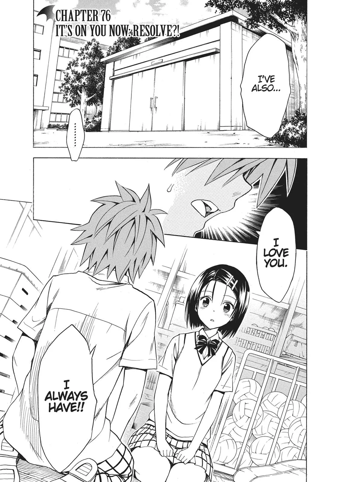 Read To Love Ru Darkness Chapter 76 Online