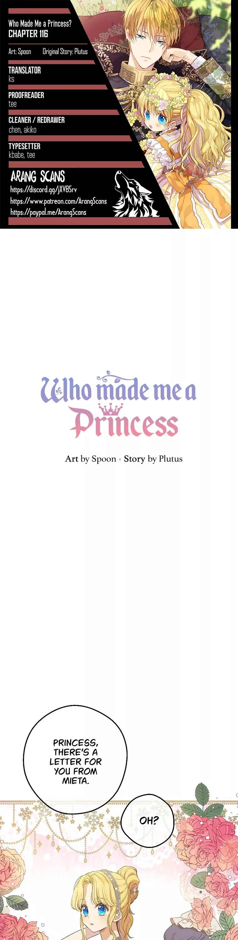 Read Who Made Me a Princess Chapter 116 Online