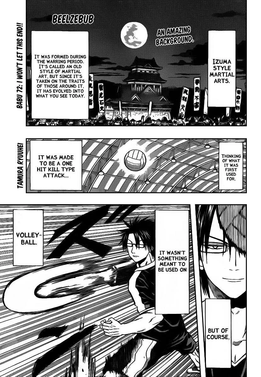 Read Beelzebub Chapter 72 - I Won't Let This End!! Online