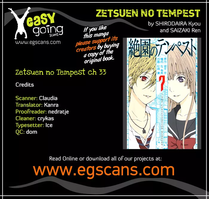 Read Zetsuen no Tempest Chapter 33 - Magic Doll Online