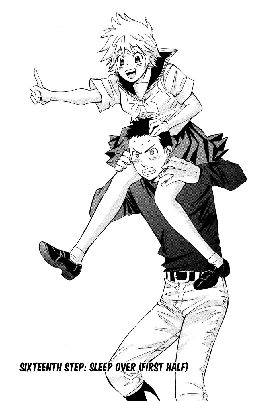 Read Hajimete Datteba! Chapter 16 - Sleep Over (First Half) Online