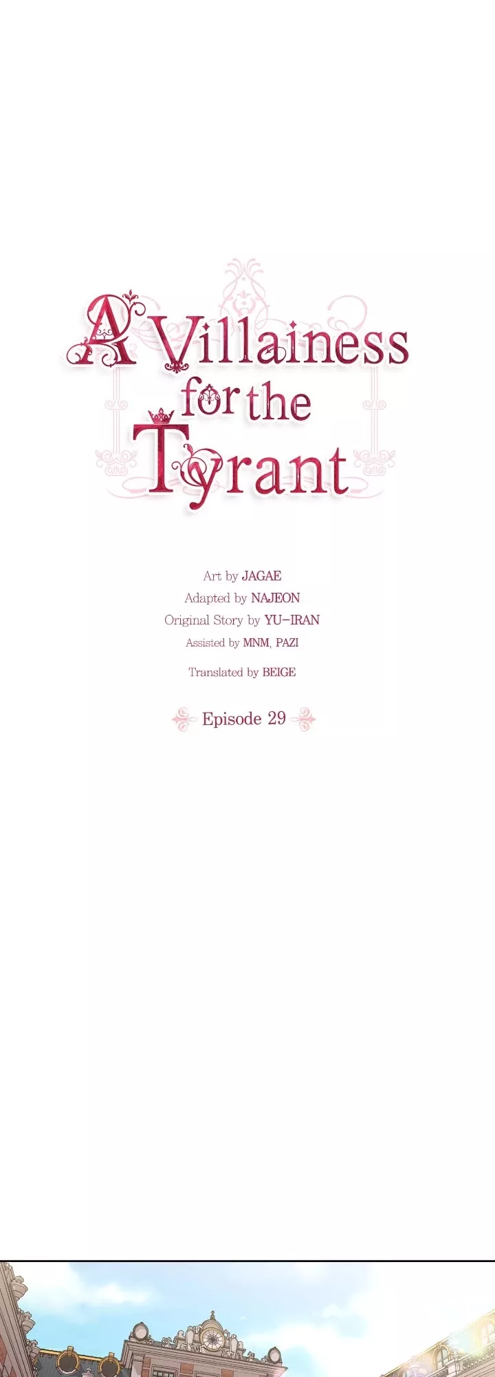 Read A Villainess for the Tyrant Chapter 29 Online