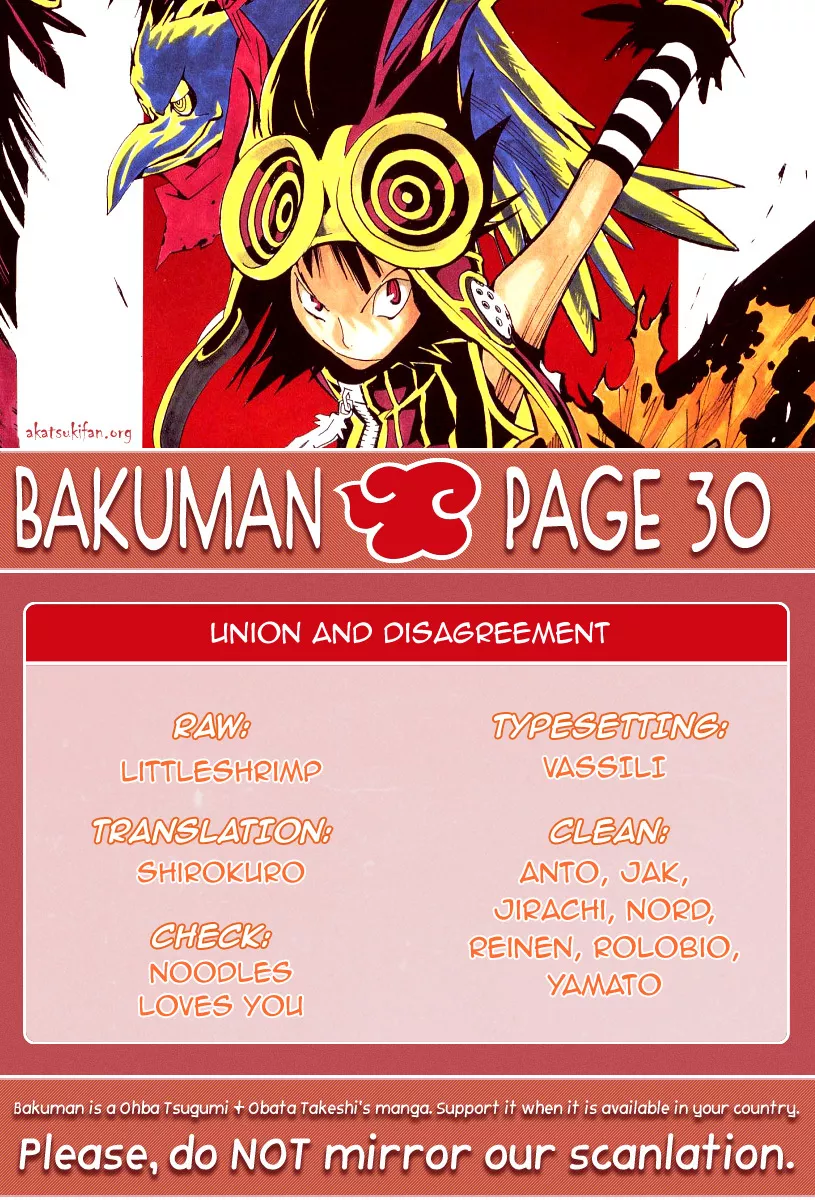 Read Bakuman Chapter 30 - Union and Disagreement Online