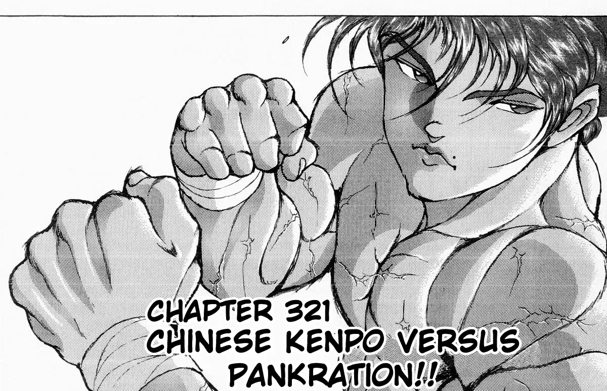Read Grappler Baki Chapter 321 - Chinese Kenpo Versus Pankration Online