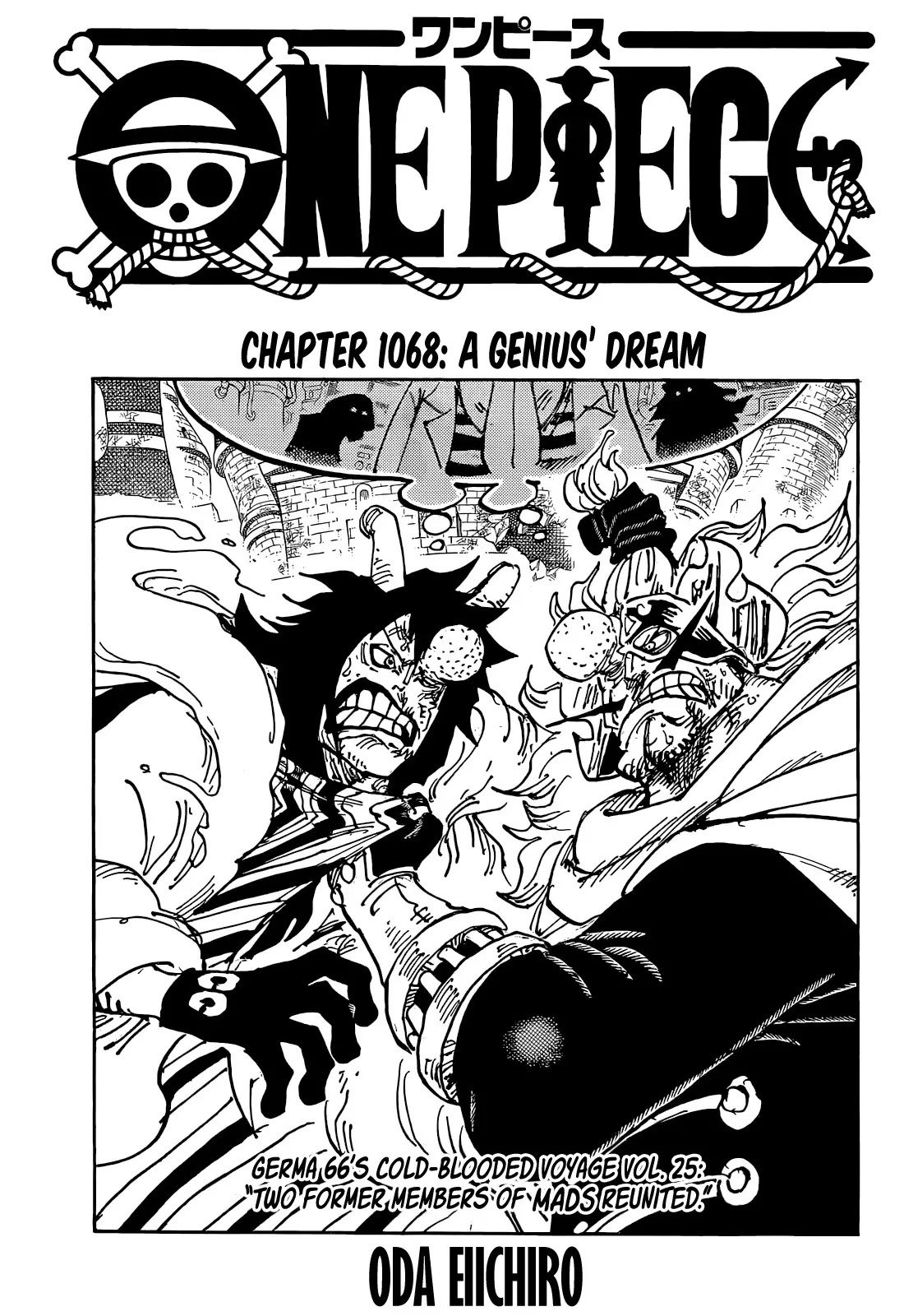 Read One Piece Chapter 1068 - A Genius' Dream Online