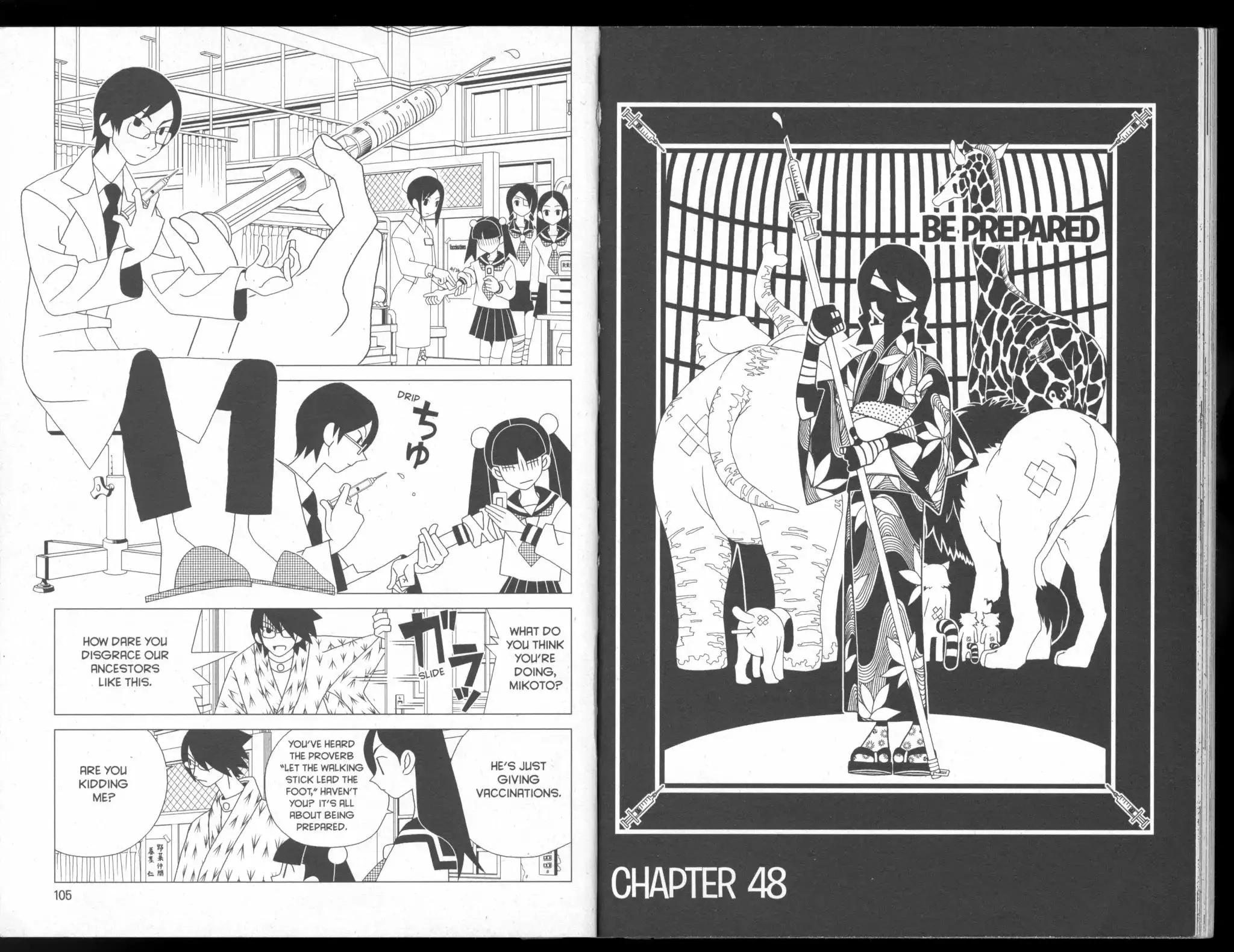 Read Sayonara Zetsubou Sensei Chapter 48 - Be Prepared Online