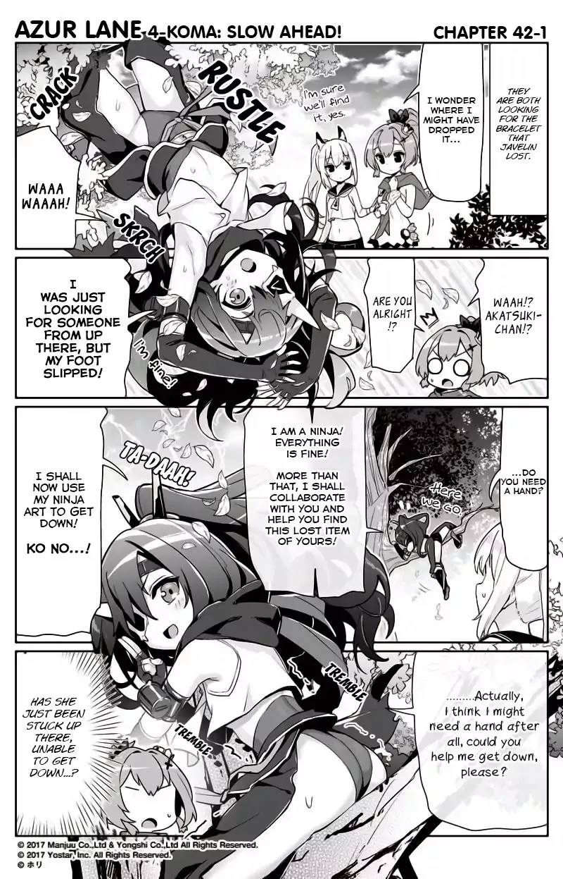 Read Azur Lane 4-koma: Slow Ahead Chapter 42 Online