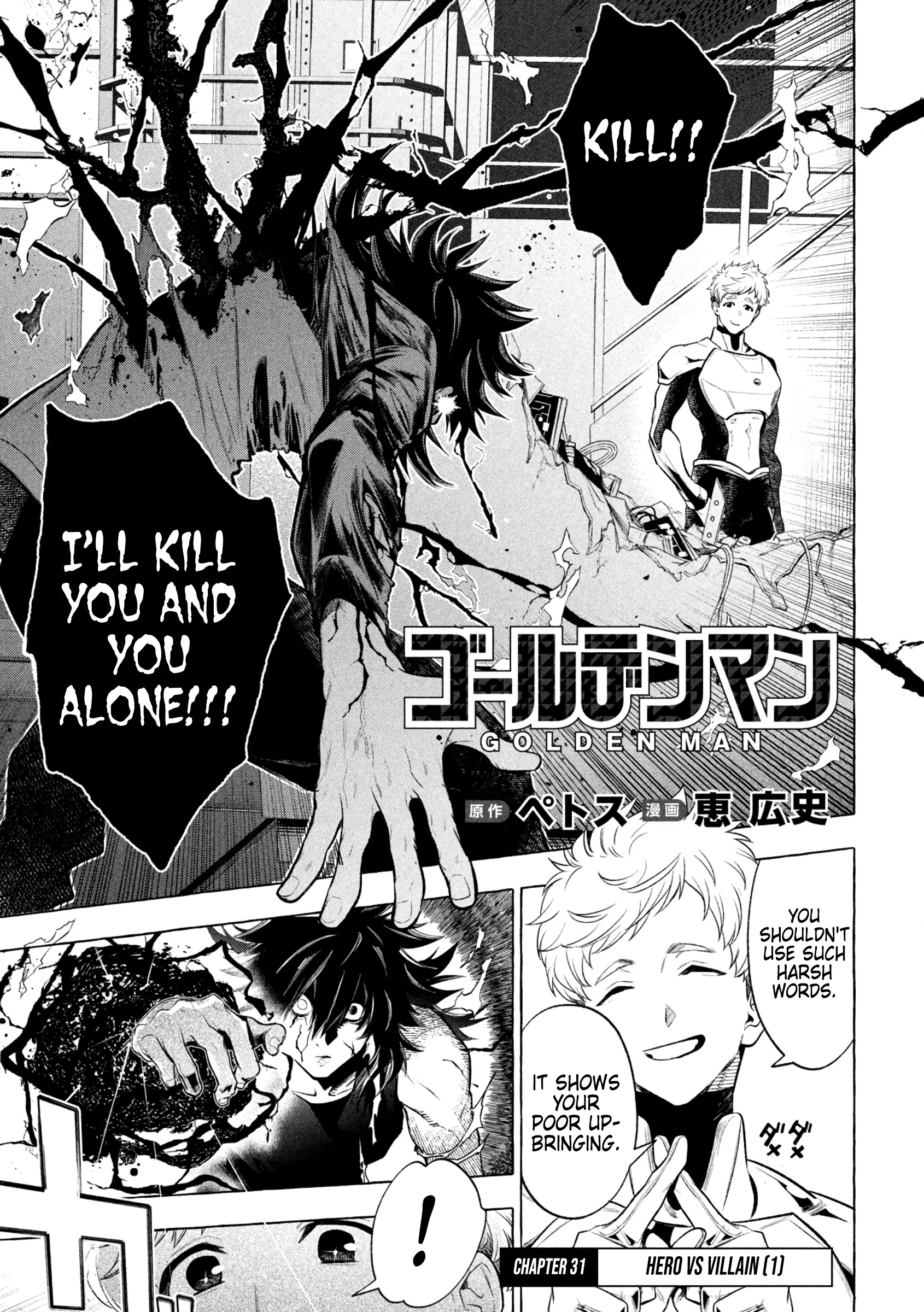 Read GOLDEN MAN Chapter 31 - Hero VS Villain (1) Online