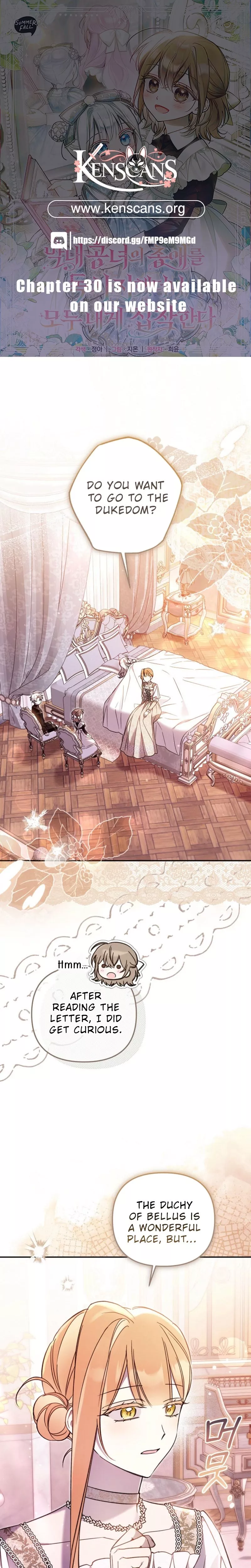 Read Everyone Was Obsessed With Me After I Became the Youngest Princess’ Favourite Chapter 28 Online