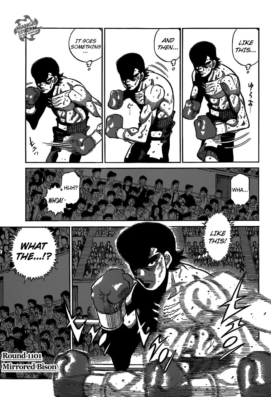 Read Hajime no Ippo Chapter 1101 - Mirrored Bison Online