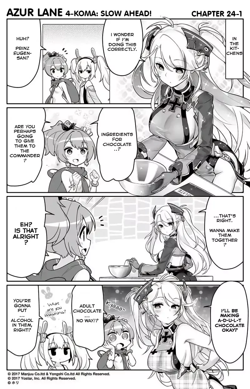 Read Azur Lane 4-koma: Slow Ahead Chapter 24 Online