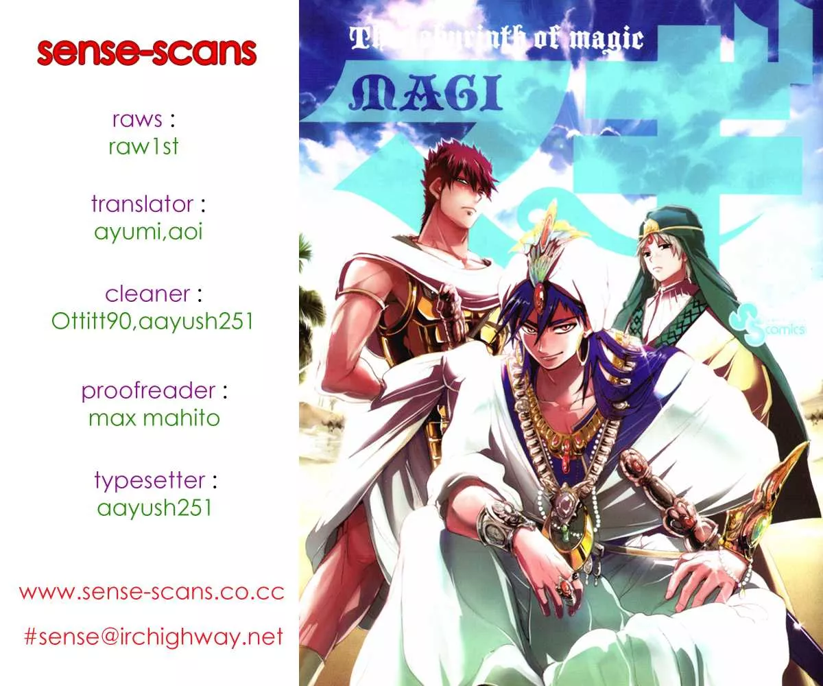 Read Magi – Labyrinth of Magic Chapter 27 - The Scar That Can't Disappear Online