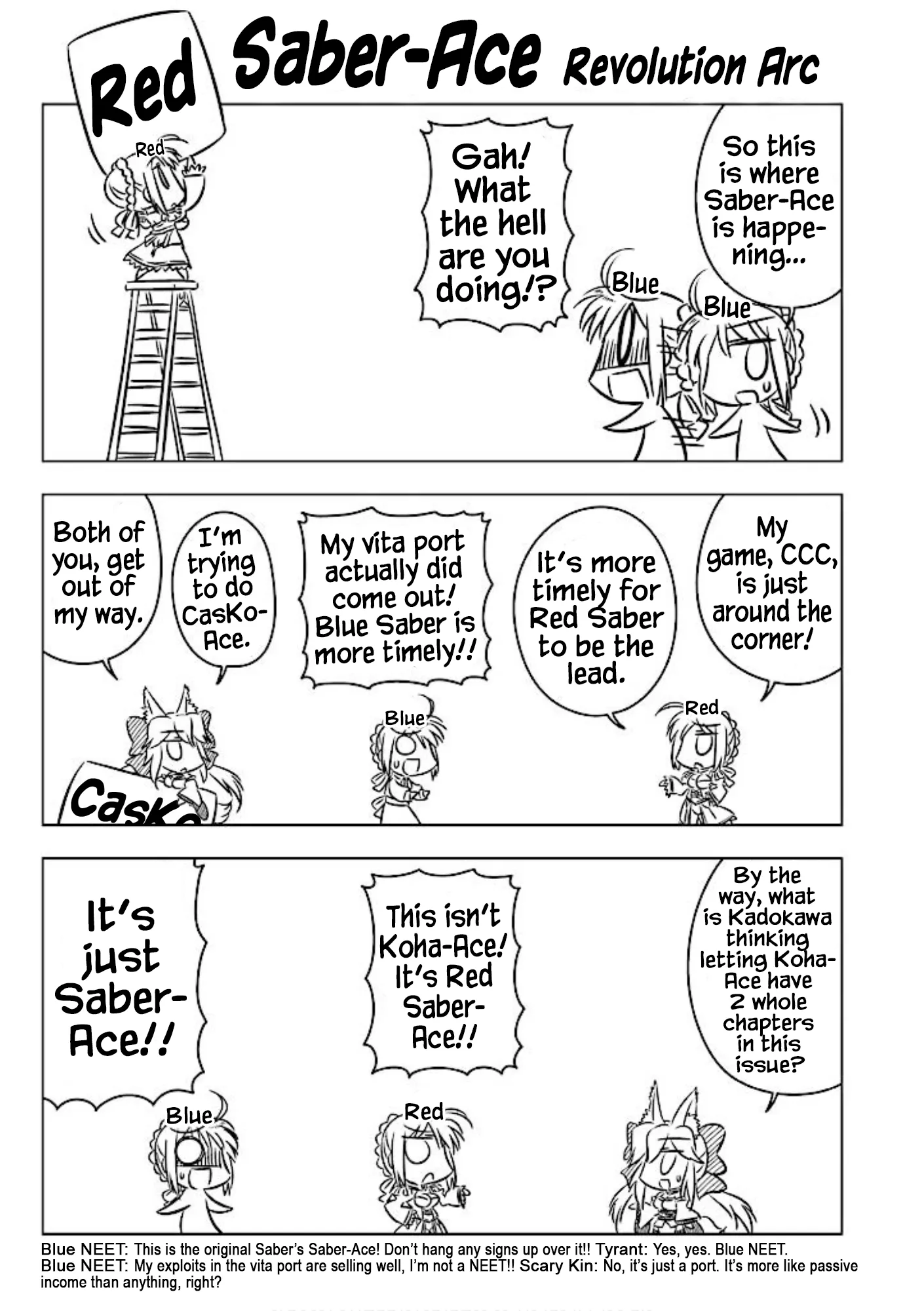 Read Koha-Ace+ Chapter 13.4 - Red Saber-Ace - Rebellion Arc Online