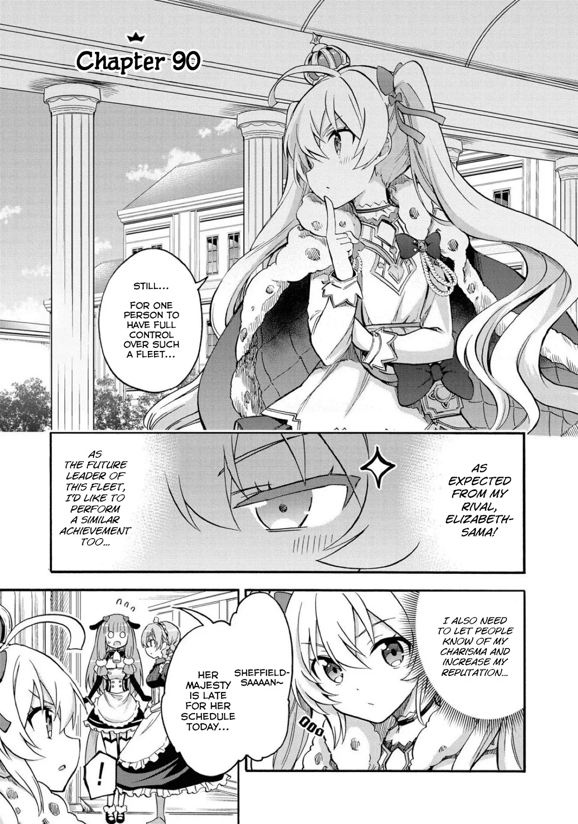 Read Azur Lane: Queen’s Orders Chapter 90 Online