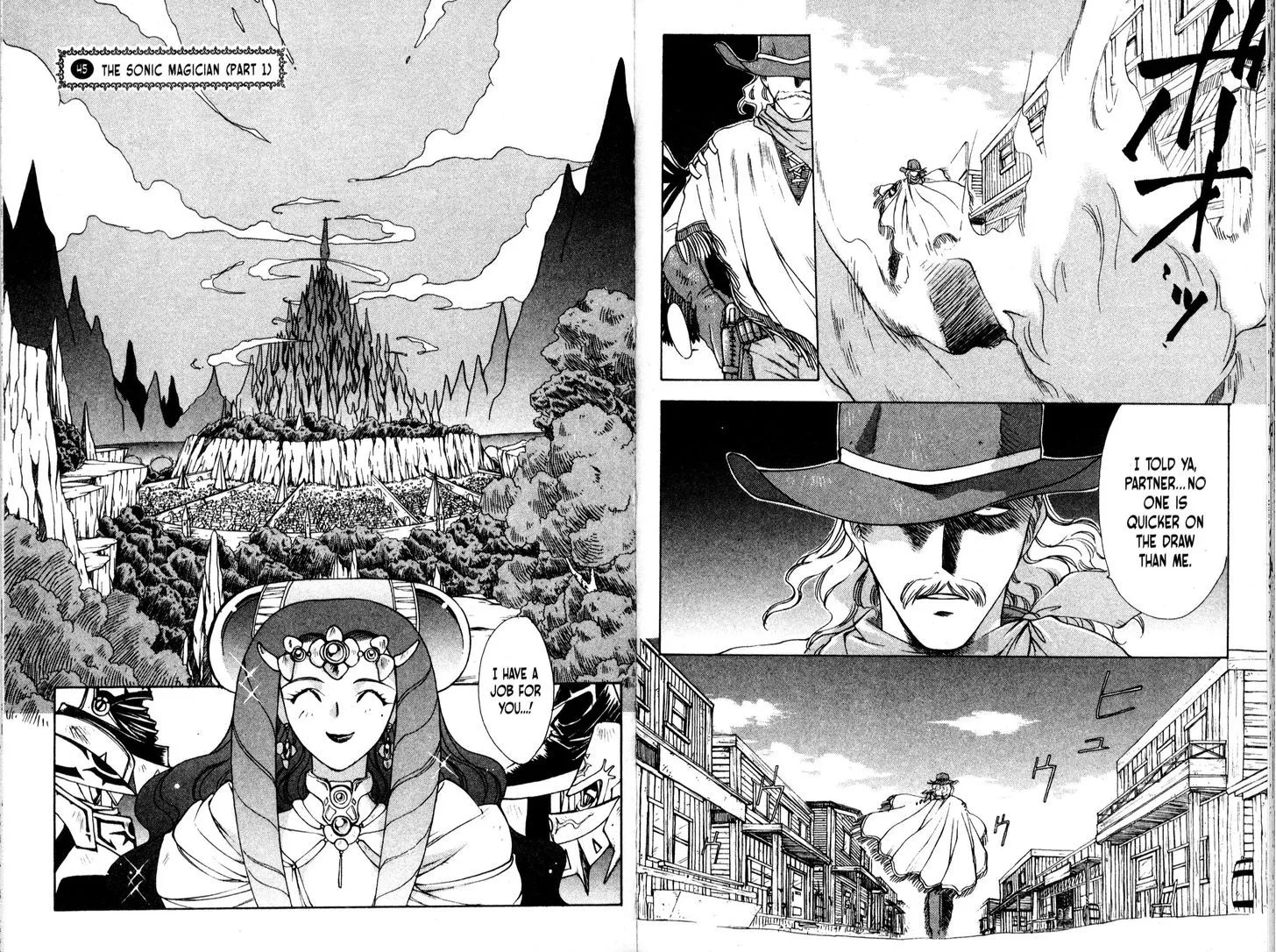 Read Bakuretsu Hunters Chapter 45 - The Sonic Magician (Part 1) Online