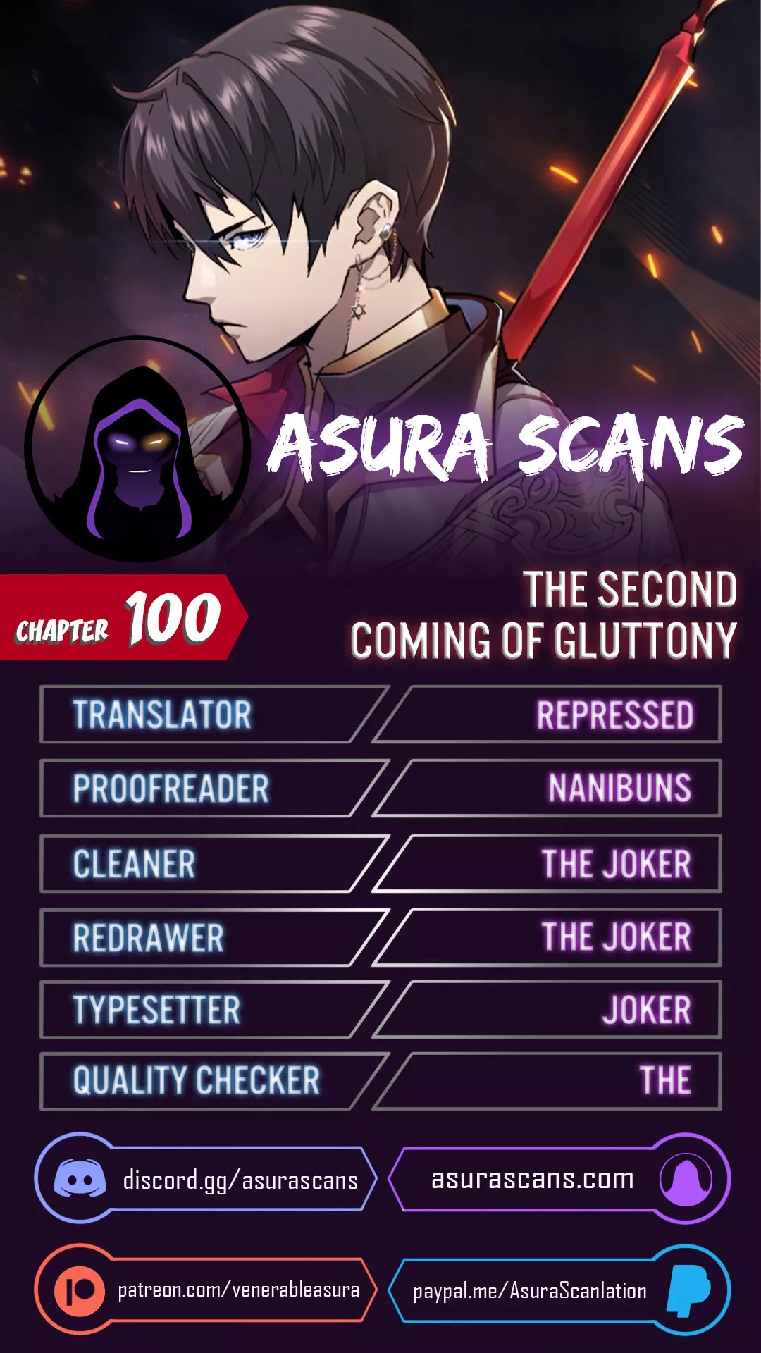 Read The Second Coming of Gluttony Chapter 100 Online