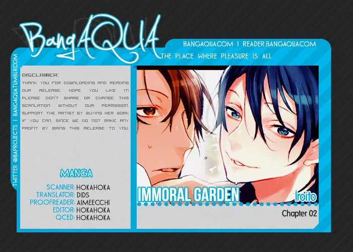 Read Haitoku no Niwa Chapter 2 Online