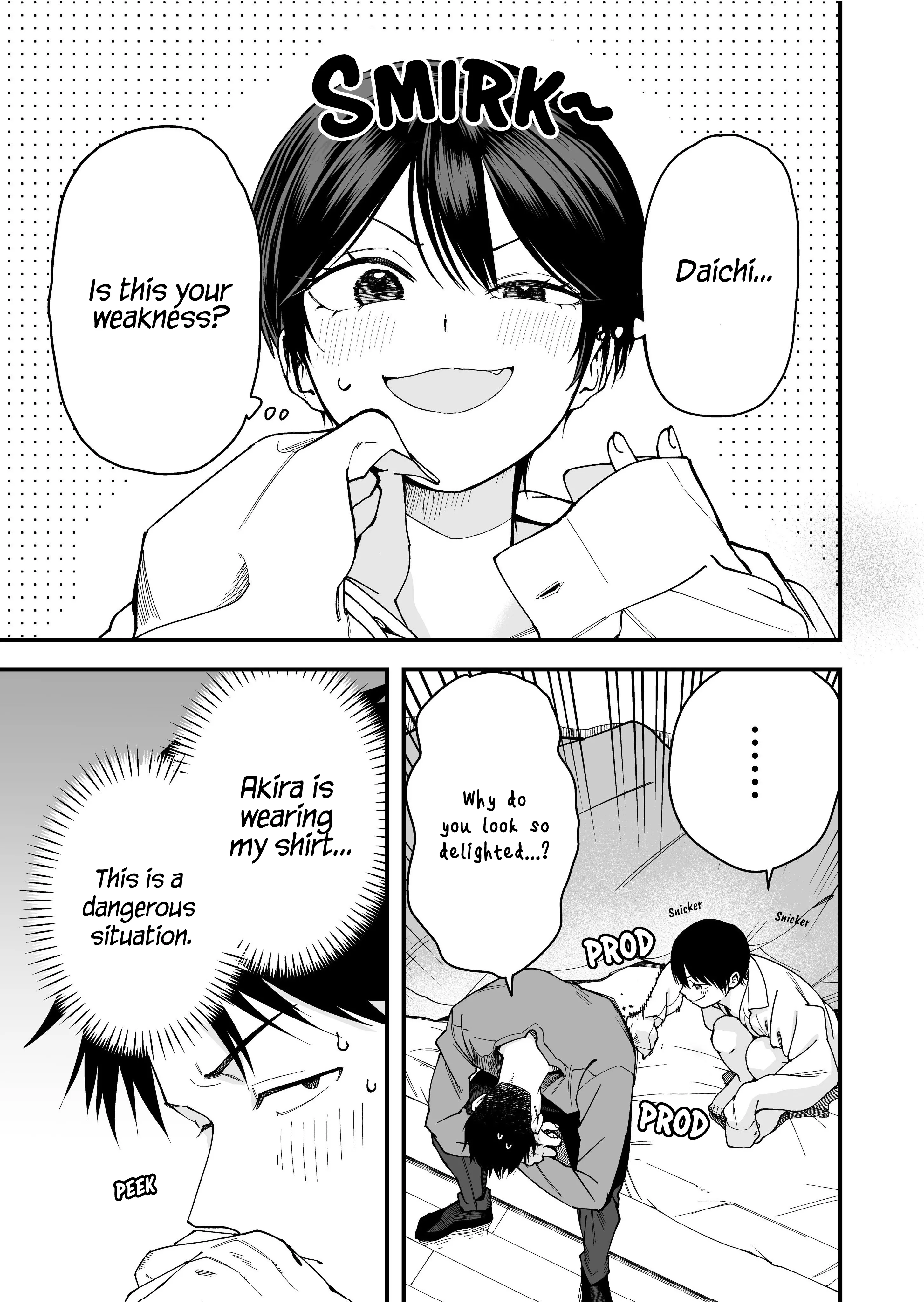 Read Boyish Kanojo ga Kawai-sugiru Chapter 20 - My boyish girlfriend's boyfriend-shirt is pretty damn cute Online