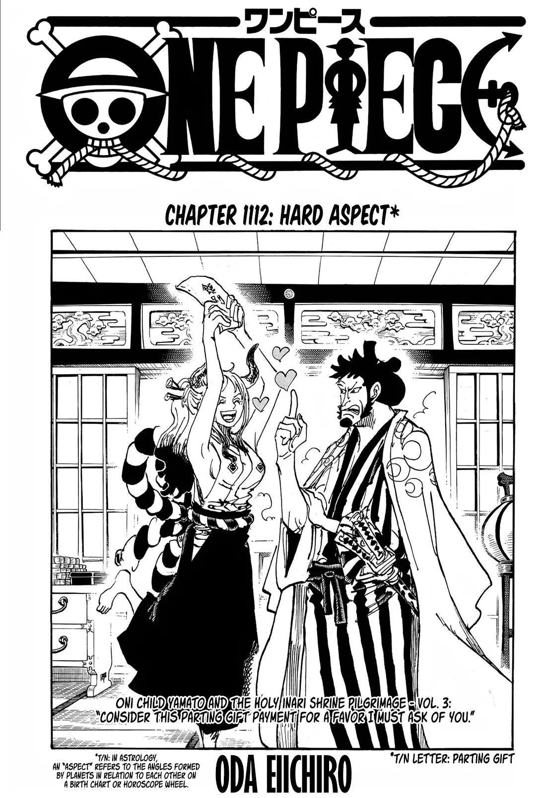 Read One Piece Chapter 1112 - Hard Aspect Online